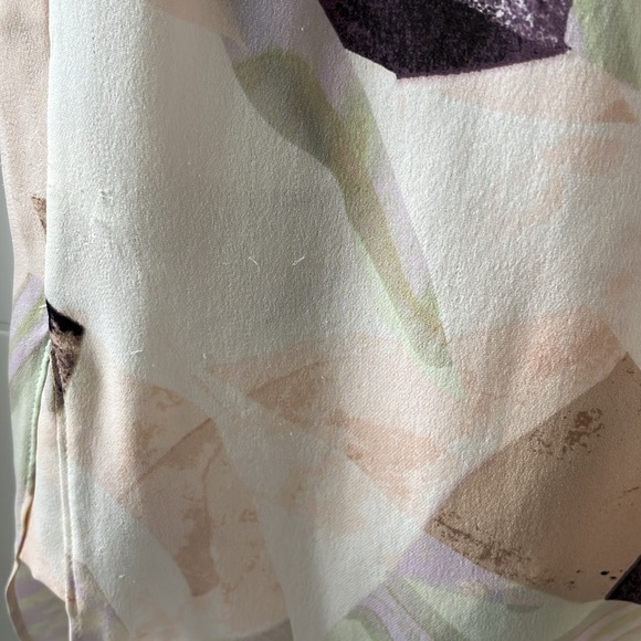 Aritzia pastel silk dress - Picture 4 of 7